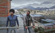 Ramee and Vinny at the Changaloa compound in Sandy Shores Jan 24, 2023