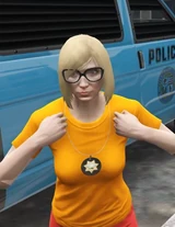 Forcer as Velma for the Clue Crew