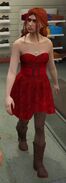 Shirley Lemons Red Dress