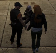 Dax and Fiancé Lillayne Juniper talking to daughter Violet Waters