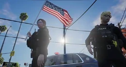 Avery and her FTO Duncan Fenwell