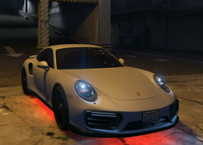 Angel's Porsche 911 Turbo S (Red Underglow)