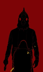 Facing the Chickenman by liliovvy