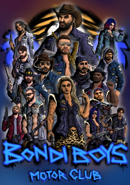 Bondi Boys Motor Club by Sannmann 