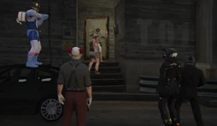 Kirk and the clowns interrogating Dr. Andy Fischer April 24, 2024