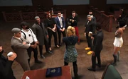 Meeting between Governor , the , Los Santos County Mayor , and Interim Blaine County Mayor  on April 5, 2025