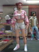 Vicki Mae's white tribe outfit (day 1) March 24, 2025