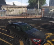 Anto's (damaged) Mercedes-AMG GT