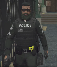 Sergeant Knight with Beard