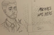 "Michael Was Here" Art by elsallad