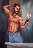 Towel Bundy Art by Katyamola