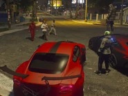 Chang Gang on Grove Street while at war with the Ballas