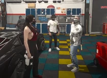 Emily's awkward reunion with her ex-gang leader, Raymond Romanov