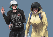 Posy and Dahlia Fey "Helmet Gang" by Avir#2843 on Discord