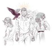 Purgatory's Divide Art by @SleepingJester