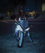 another screenshot of maia on the bike