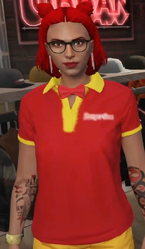 Molly Minaj Fast Food Worker