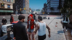 Mickey Sinclaire confronting Lane and the Raiders MC at Legion Park (video) August 16, 2024