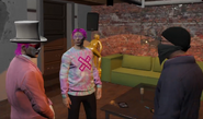 Party being granted Co-Ownership of Wu-Chang Records by Mr. K, with Lollypop