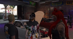 Rod and Izzy meeting for the first time