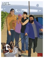 Family Photo: The Dundee-Benson Family in 2022 by HeuHeu