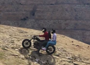 Kevin and Crystal on a bike ride