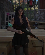 Sophie at the beginning of the Hounds MC.