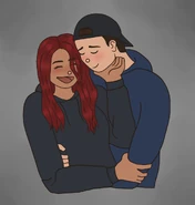 Tommy and Harlow Art by @Jenpre98