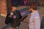 Gus quizzes Hal about the names of various firearms.