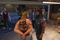 The Chatterbox set up where Dundee cut off Kirk's mullet June 4, 2024