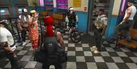 Doll with Wade, Lane, and Mike Smoore in a Raiders MC cash exchange heist that led to a 40-minute police chase September 21, 2024