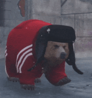 Boris dancing to "Little Moscow"