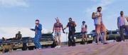 BBMC at the 4th of July party in Vespucci