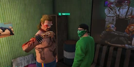 Kirk's reunion with his former Stable leader Dick Chiclets April 12, 2025