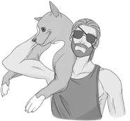 Ted and J. Bundy Art by GrimWren