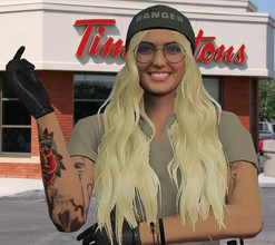 Mina Stop At Timmies