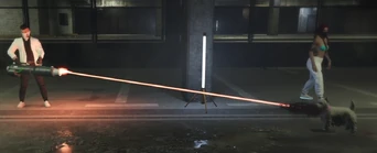 Flippy attempts to put down Charles