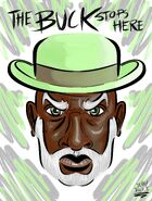 Buck as drawn by Danny Doodle.