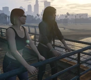 Veronica and Reina have a serious talk after having a falling out