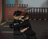 It Felt Familiar Byson and Bundy Art by Mocafus