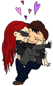 Jesse and Liv Hug 