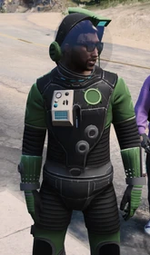 Marty's "Hazmat Sewer Suit" he got from a comic book store.