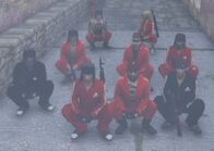 Katya and The Russians Squatting