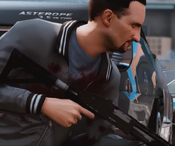 Tony with a Shotgun