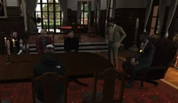 CG and CB meet with Rusty at the Clean Manor to discuss PD Heist Feb 2023