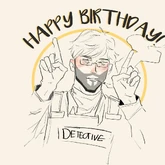 Birthday Winston Art by @Donotannoymeh1