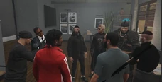 CB and CG meet in the Playboy Mansion garage after the 4hr paleto cop kidnapping shitshow Mar 2023