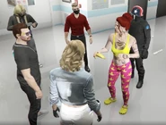 In the hospital with Dawn, Nick, Bryce, Dahlia and Dragon