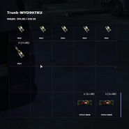 1st delivery - 52x Molotovs, 2x C4