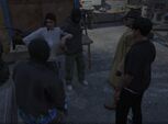 4Head with Ming, Fanny, Marty, and X after successfully evading the police Dec 27, 2023